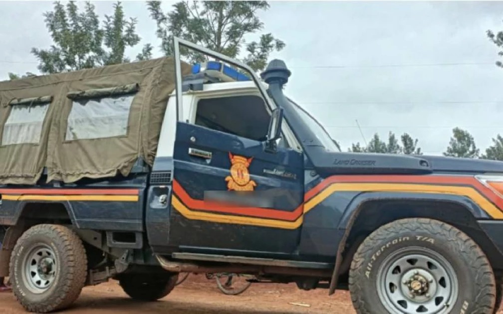 File image of a National Police Service (NPS) vehicle.